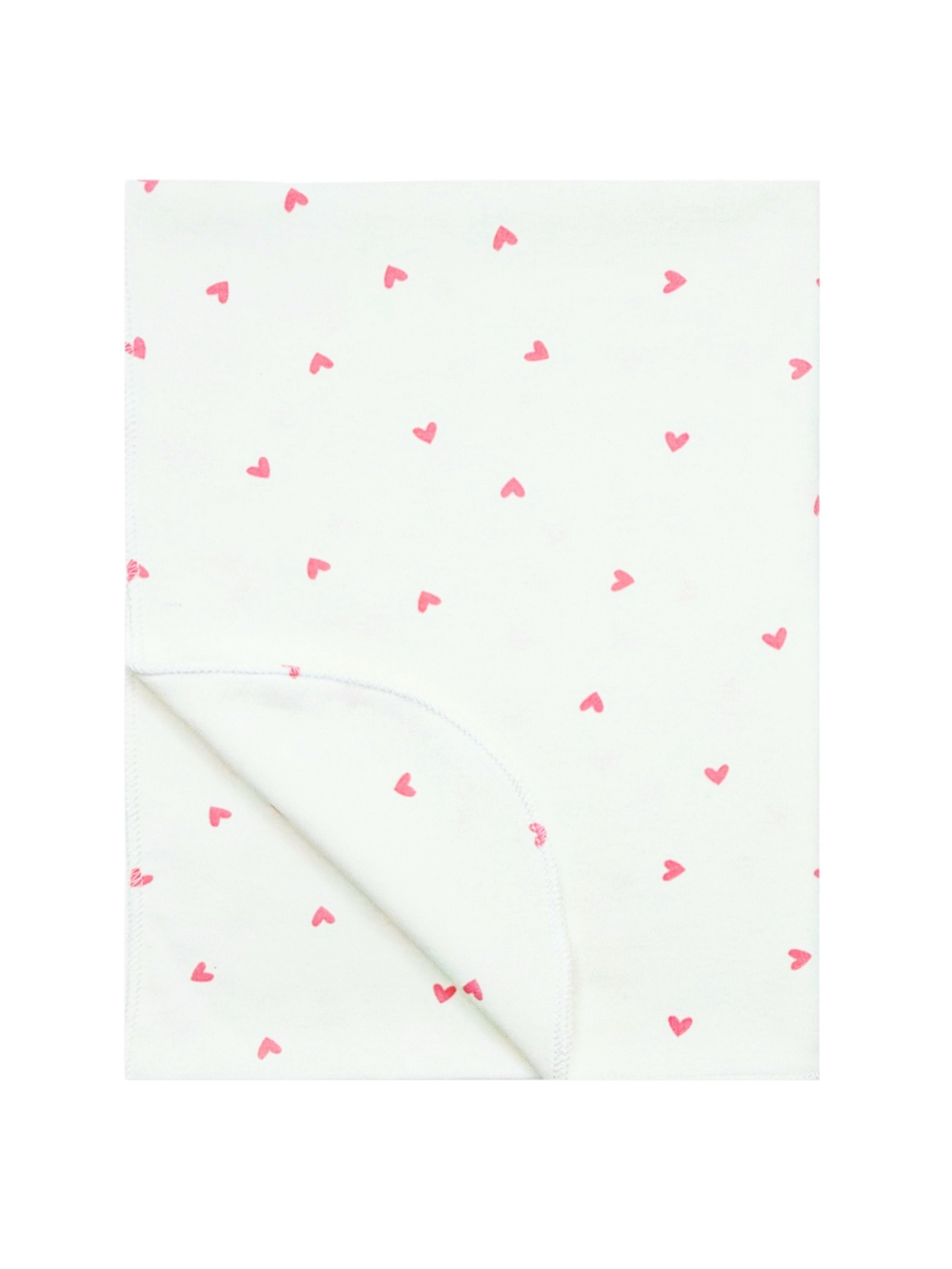 Пеленка Сердечки pink