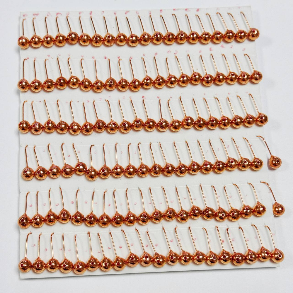 Мормышки вольфрамовые №5 1,15 гр . 1.4мм ( набор 10 штук) цена указана за 1 шту