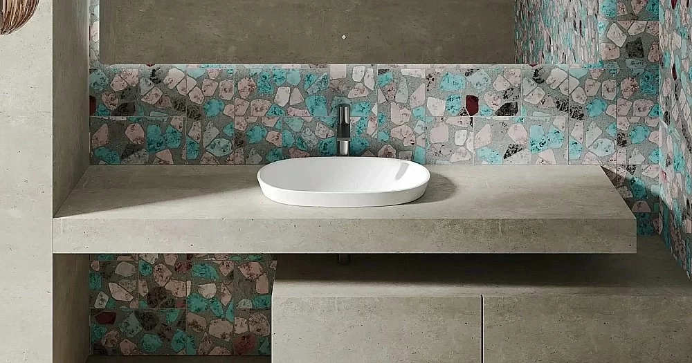 Раковина врезная сверху столешницы Salini MAREA 01 1802201M 64,5 из искусственного камня S-Stone, белая матовая