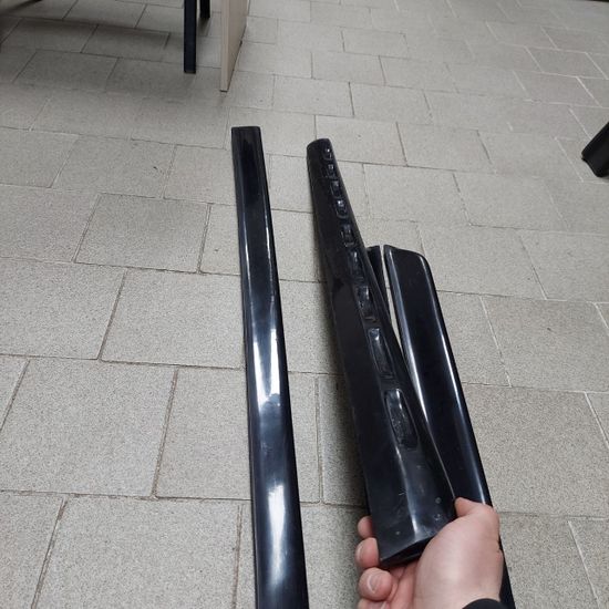 Листва (молдинги) на двери для Audi A4 B6