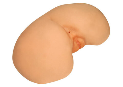 Попка и вагина с вибраций TLC Bree Olson CyberSkin Doggy Style Vibrating Pussy & Ass (Цвет: телесный)