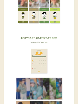товары KIM JONGHYEON - CAMPING WITH JONGHYEON 2025 SEASON'S GREETINGS