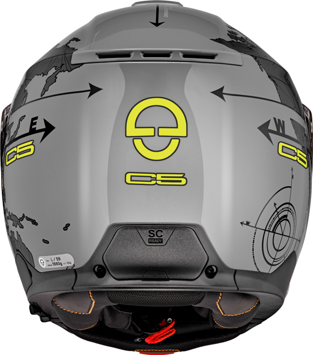 SCHUBERTH C5 GLOBE GREY