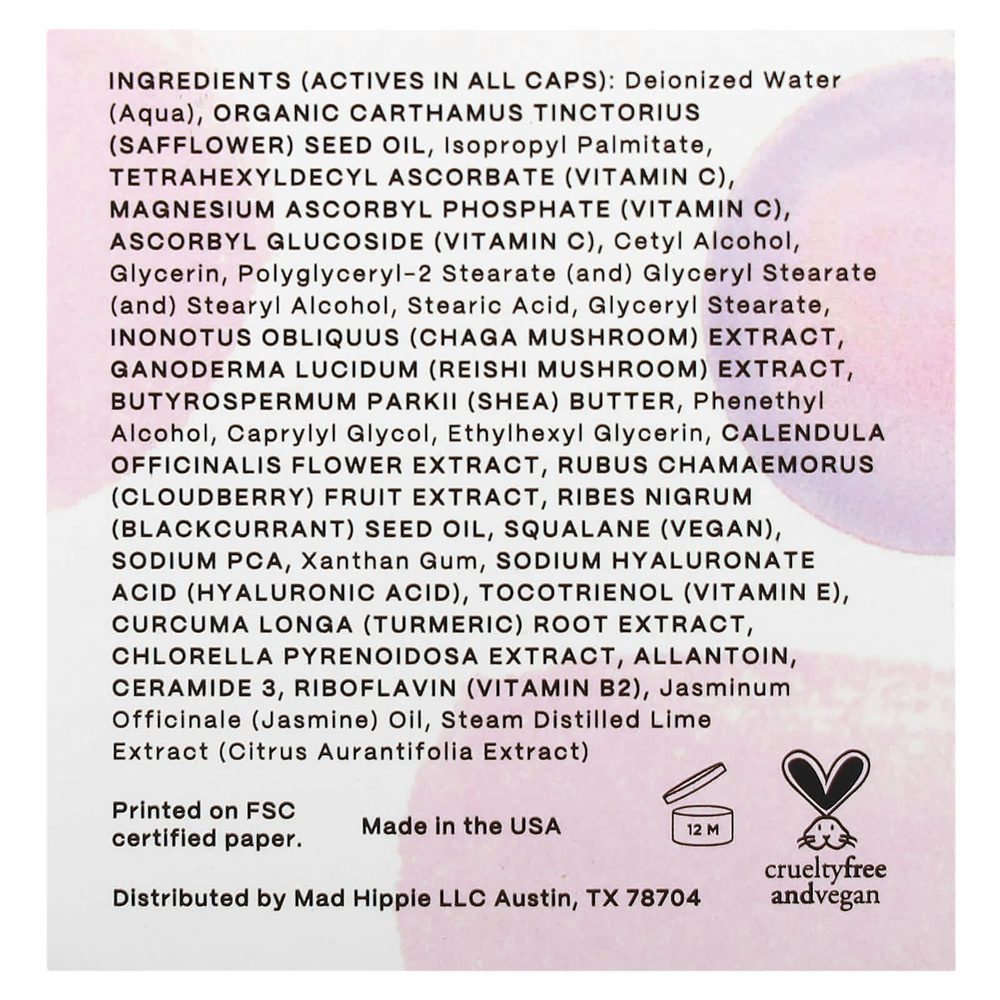 Mad Hippie, Triple C, ночной крем, 60 г (2,1 унции)