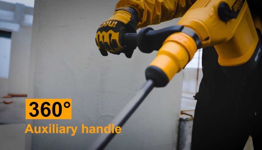 Перфоратор SDS-Max INGCO RH1200428 INDUSTRIAL 1200 Вт 2-10 Дж