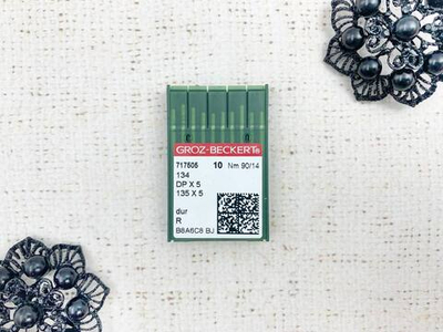 Игла промышленная, толстая колба 90/14 134R, 10 игл