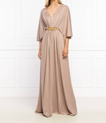 платье с ремешком Elisabetta Franchi - пудро-розовый(AB06516E2)