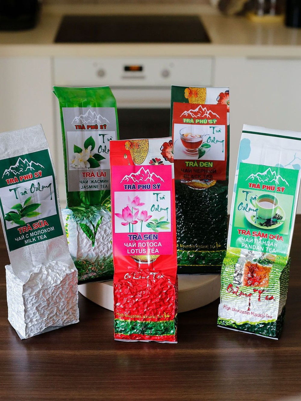 Чай Tra Phu Sy улун (oolong) панданус, 200 г