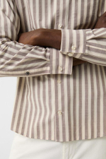 Рубашка BOGNER HEIKO-2 в бежевом цвете