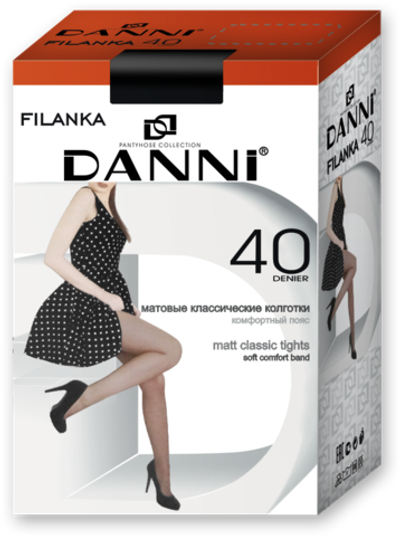 Женские колготки DANNI Filanka 40 (40/Загар)