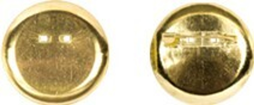 "Zlatka" Заготовки для броши, 3 см, под золото (кругл.)