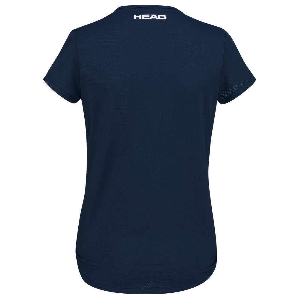 Женская теннисная футболка Head Tie-Break T-Shirt W - dark blue/print vision