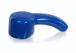 Насадка синяя изогнутая Magic Wand и Hitach (Цвет: синий)