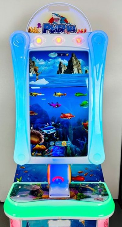 Детский автомат с видеоигрой «Рыбалка»