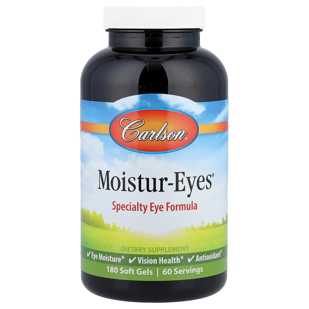 Carlson, Moistur-Eyes®, 180 капсул