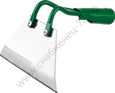 РОСТОК 150 х 80 мм, трапециевидный профиль, нержавеющая сталь, без черенка, мотыга (421569)