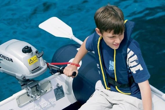 Лодочный мотор HONDA BF 2.3 SCHU 2.3 л.с. четырехтактный