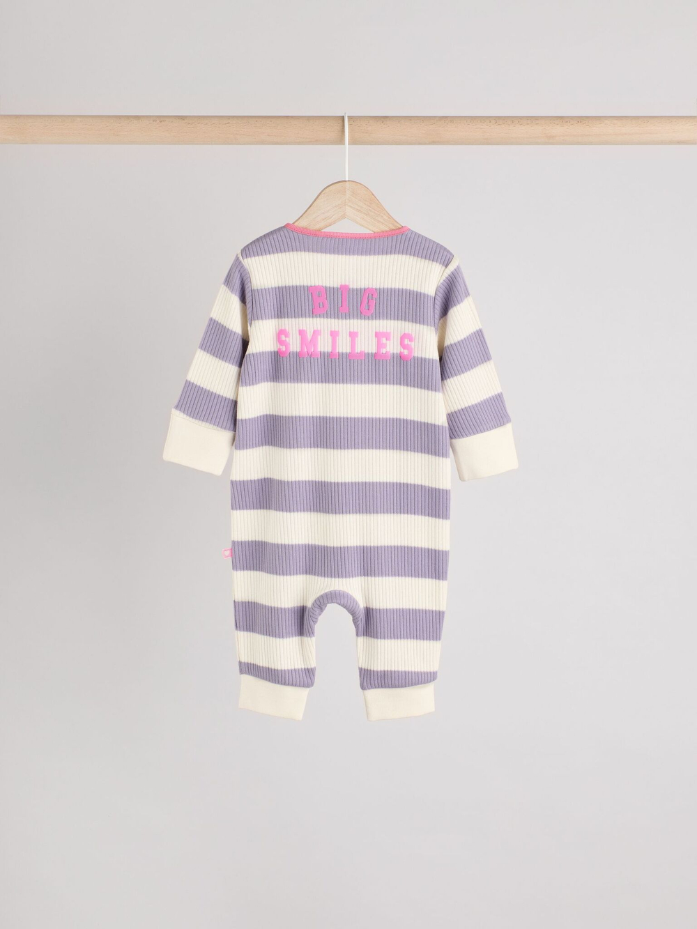 Комбинезон / Cлип для малышей Next B11-342, 3 шт., Розовый, Фиолетовый