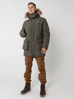 Парка зимняя Город Горький хаки зеленая