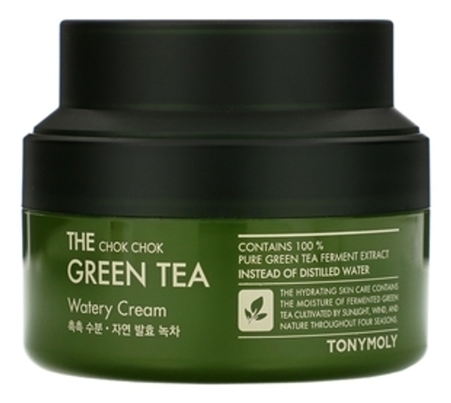 TONYMOLY Увлажняющий крем для лица с экстрактом зеленого чая - THE CHOK CHOK GREEN TEA Intense Cream ,60 мл