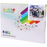 Алмазная мозаика на подрамнике с полным заполнением «МИР ЯРКИХ КРАСОК», Маркиз и серень, 30*40 см