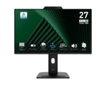 Монитор 27" MSI PRO MP272PMG IPS 1920x1080 120Hz 1ms 300cd/m 1500:1 HDMI VGA DP 3xUSB 2x2W Web-Камера, Регулировка Высоты HAS, Размещение телефона на подставке, Черный