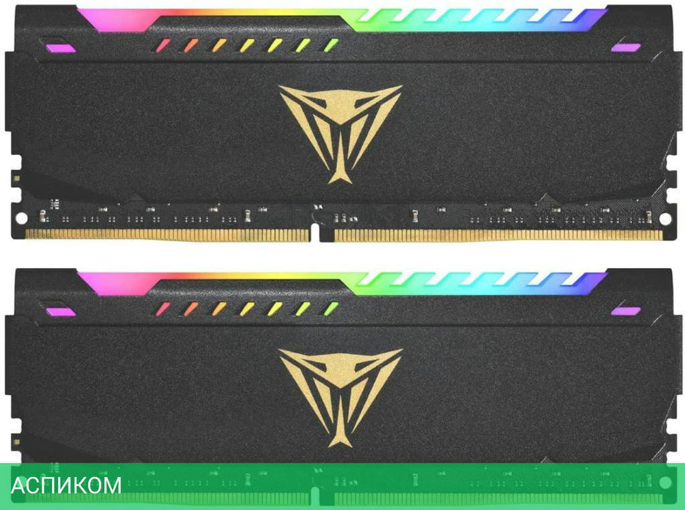 Оперативная память Patriot Viper Steel RGB 2x8GB DDR4 PC4-28800 (PVSR416G360C0K)