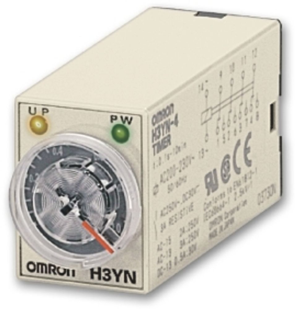 Твердотельный таймер Omron H3YN-41 AC200-230