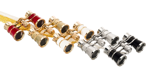 Театральный бинокль Levenhuk Broadway 325B, серебристый