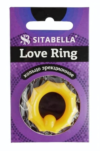 Цветное эрекционное кольцо Love Ring
