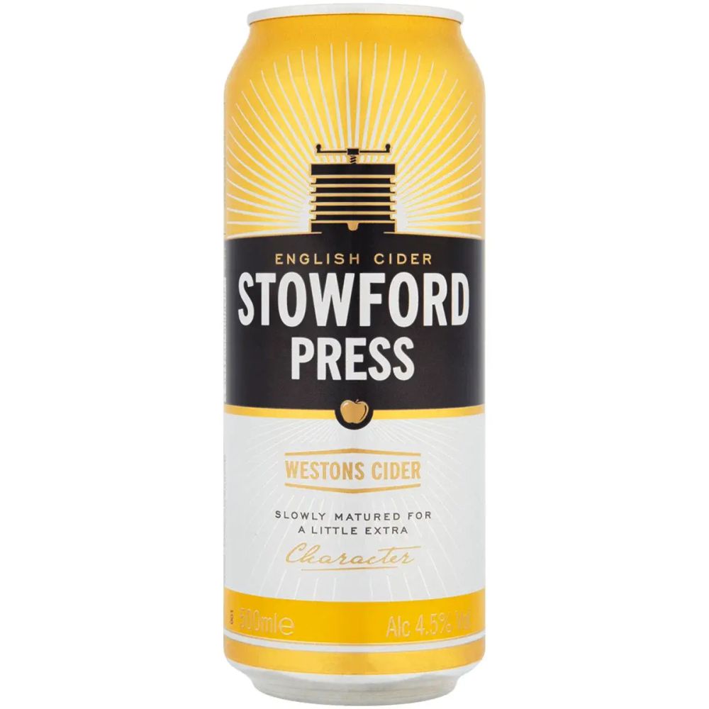 Сидр Стоуфорд Пресс 4,5% 0,5 ж/б  Вестон Сонс Великобритания