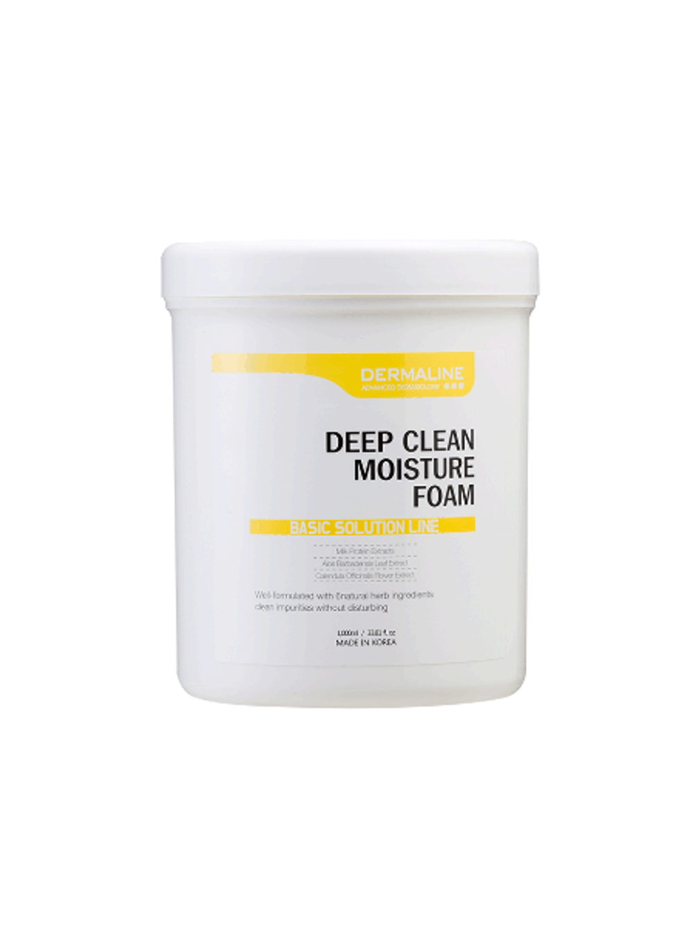 Пенка для умывания Dermaline DEEP CLEAN MOISTURE FOAM