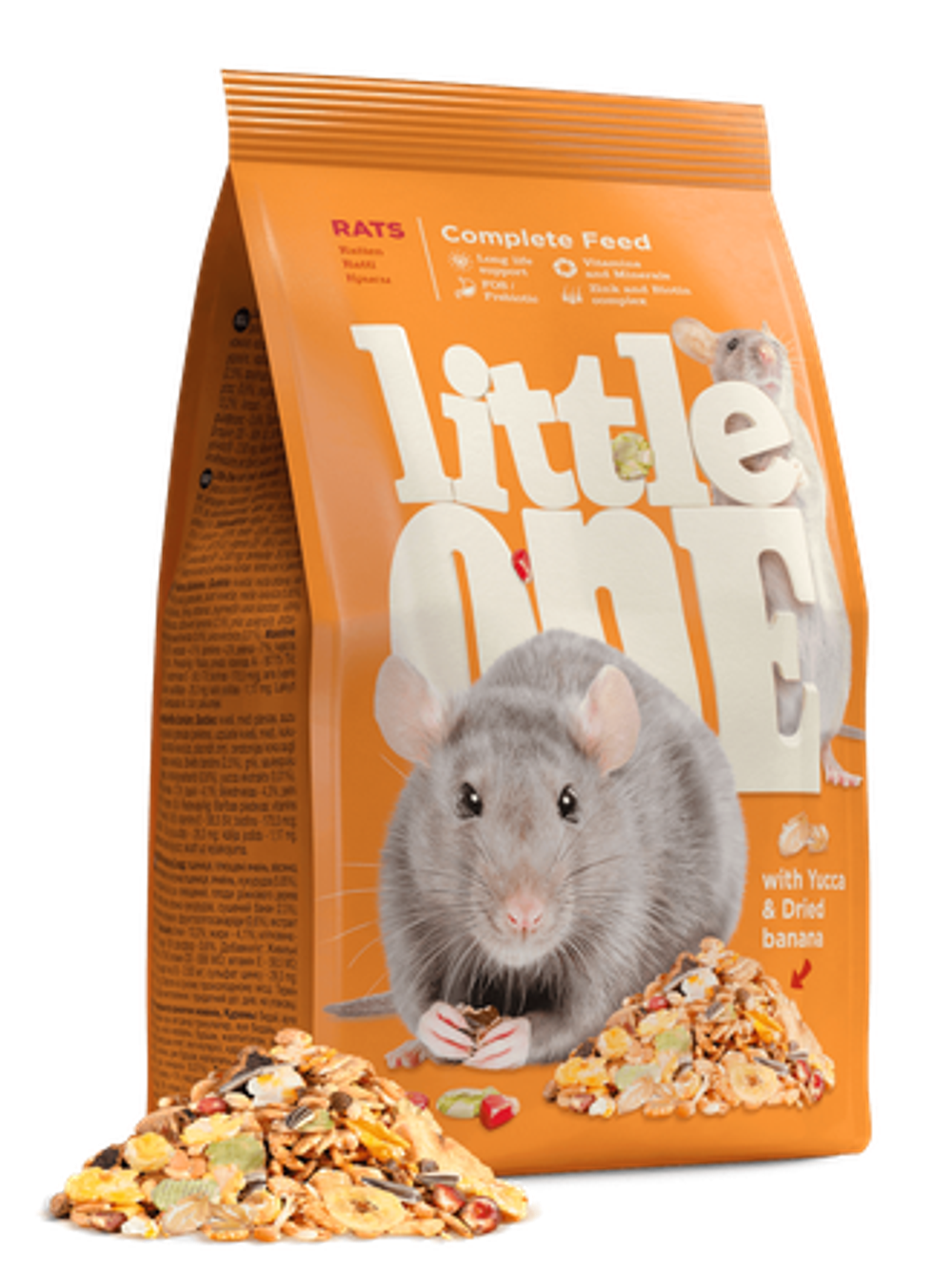 Little One корм для крыс, 400 гр