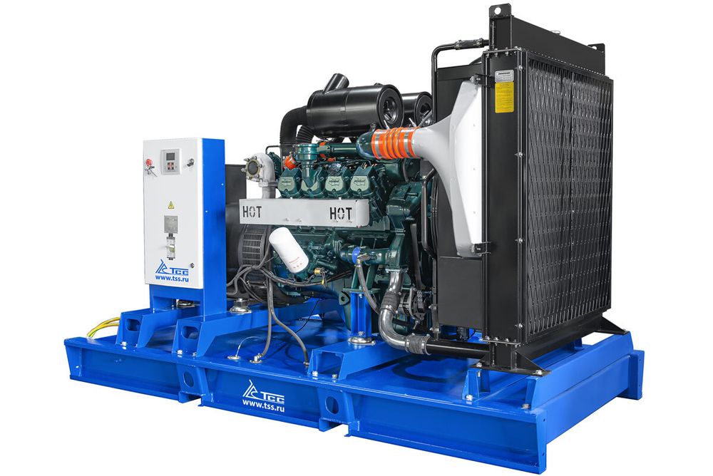 Дизельный генератор ТСС АД-320С-Т400-1РМ17 - [ДГУ 320 кВт / Hyundai Doosan P158LE]