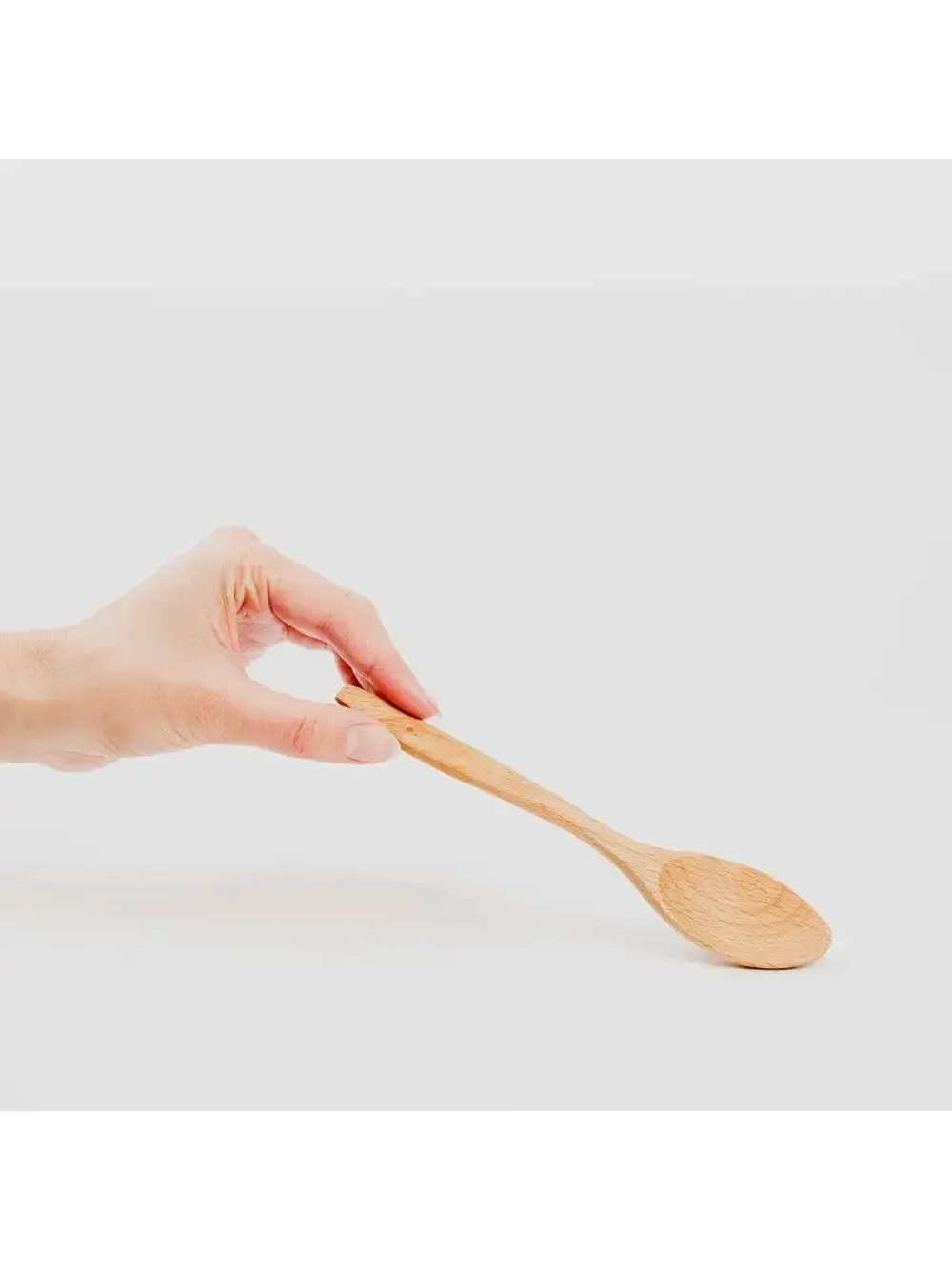 Ложка деревянная из бука 17,5 см