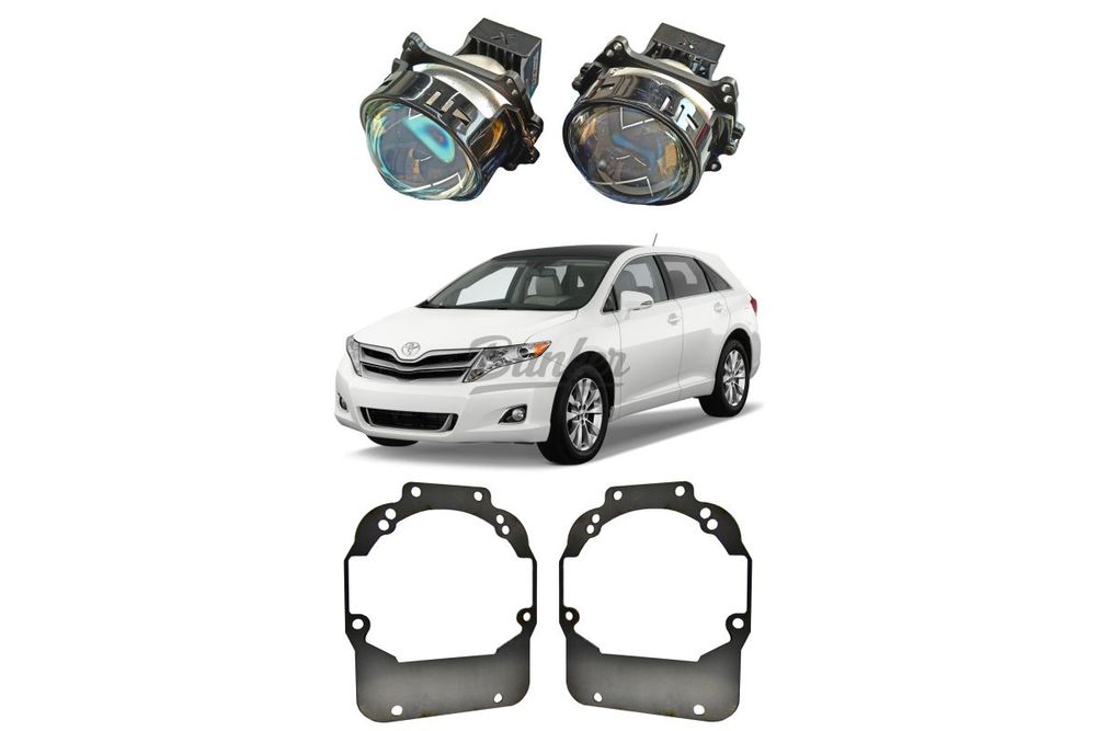 Комплект для замены штатных галогеновых линз Toyota Venza I 2008-2017