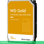 Жесткий диск WD Desktop Gold 512E 14TB (WD142KRYZ)