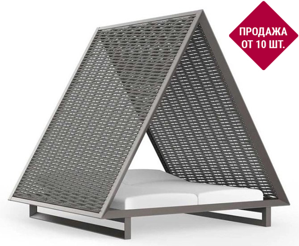 Лаунж-лежак плетеный Tagliamento Modern