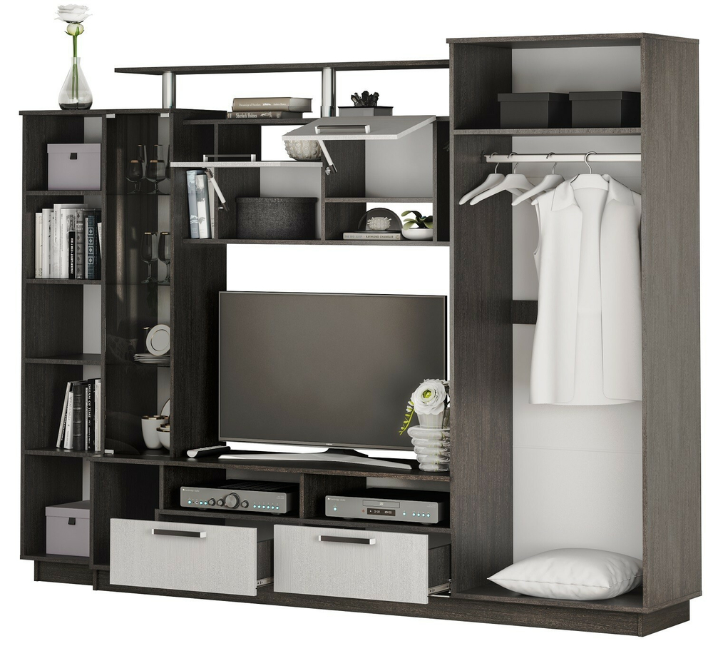 Стенка в гостиную Вега