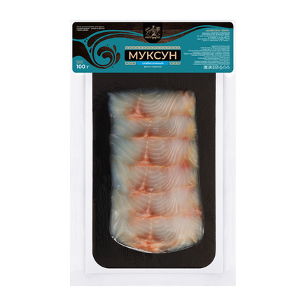 Муксун филе х/к нарезка  200 г.