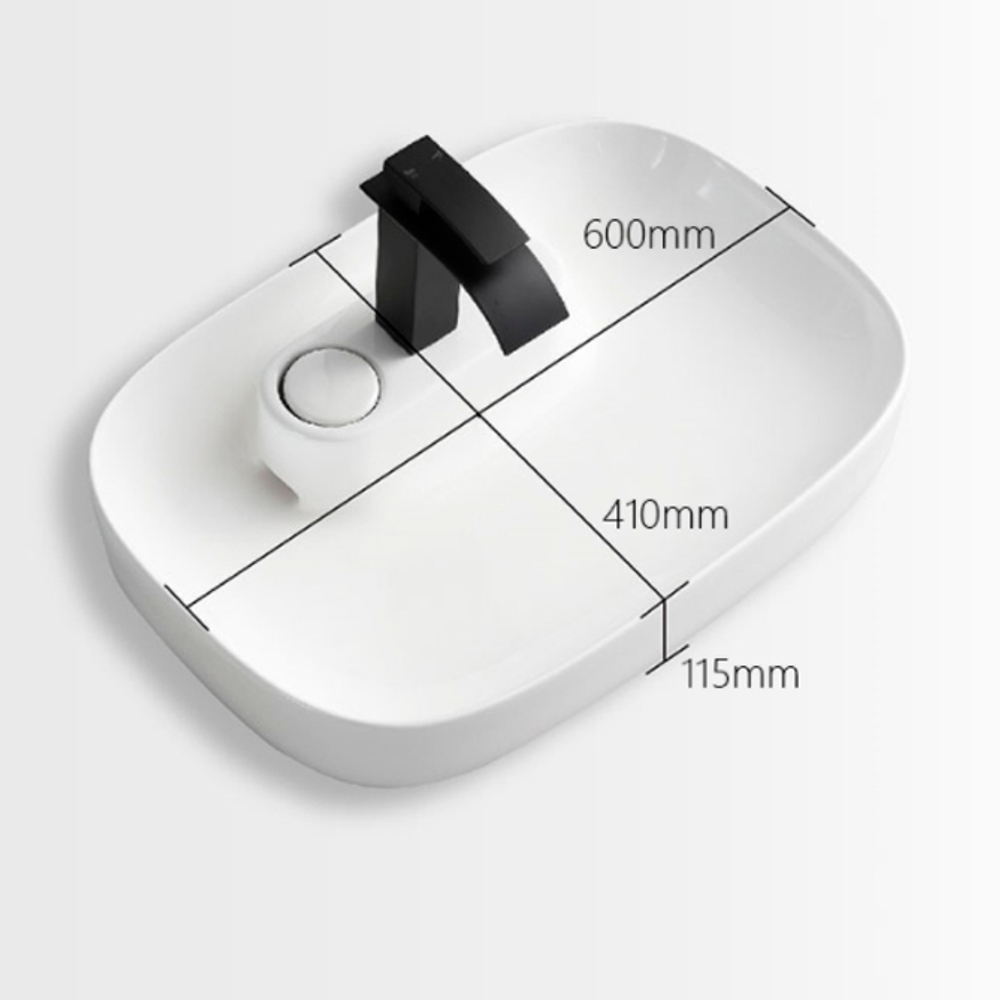 Накладной Умывальник Slim round