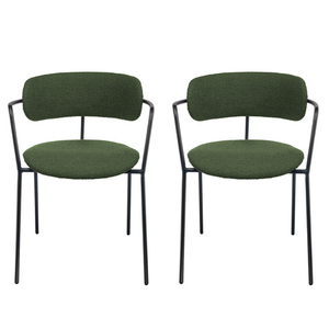 Комплект из 2-х стульев Ant букле зелёный