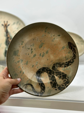 Тарелка d=270 мм. глубокая 450 мл. Саванна