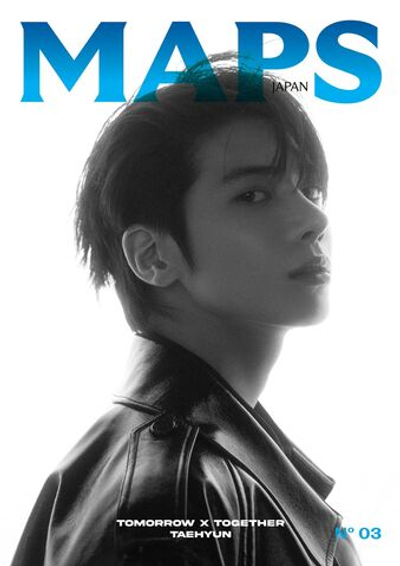 публикация MAPS JAPAN - Winter Issue VOL.03 TXT TAEHYUN A Type