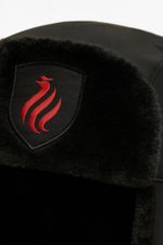 ALGA x Rubin Шапка-ушанка с отделкой из эко-меха