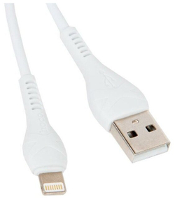 Кабель USB - микро USB HOCO X37 Cool power, 1м, 2.1A, белый