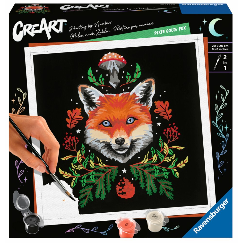 Ravensburger - CreArt Картина Пикси Холодное издание Лиса 235117 / артикул   235117  / GTIN 4005556235117