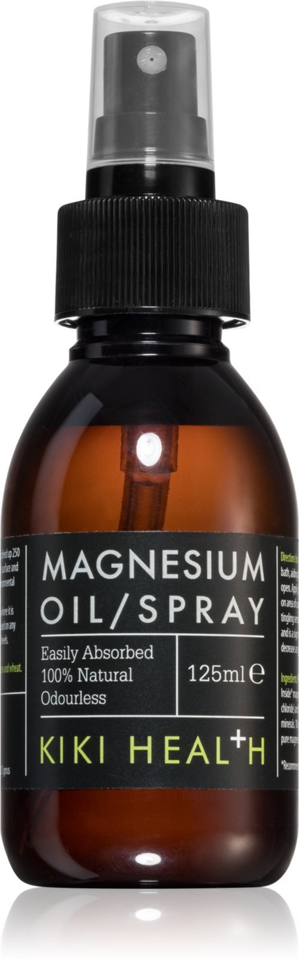 KIKI Health Magnesium Oil - масло магния для восстановления мышц /   125  ml  / GTIN 5060018511580