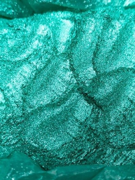 Премиум пигмент 8994 - Зелёный (с серебром) мерцающий - универсальный