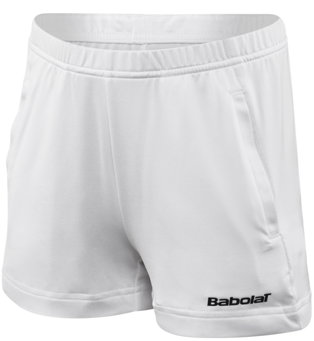 Шорты для девочки теннисные Babolat Short Match Core Girl - white